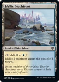 Idyllic Beachfront - Dominaria United - Magic: The Gathering card