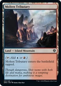 Molten Tributary - Dominaria United - Magic: The Gathering card