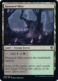 Haunted Mire - Dominaria United - Magic: The Gathering card