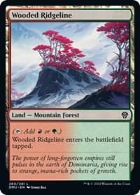 Wooded Ridgeline - Dominaria United - Magic: The Gathering card