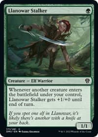 Llanowar Stalker - Dominaria United - Magic: The Gathering card