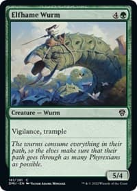 Elfhame Wurm - Dominaria United - Magic: The Gathering card