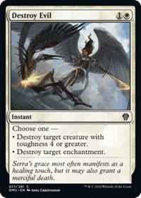 Destroy Evil - Dominaria United - Magic: The Gathering card