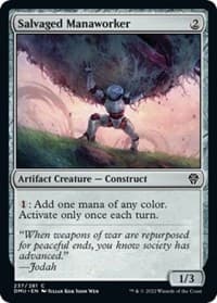 Salvaged Manaworker - Dominaria United - Magic: The Gathering card