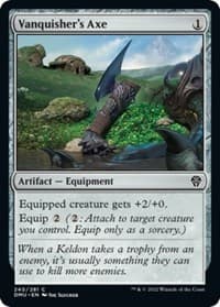 Vanquisher's Axe - Dominaria United - Magic: The Gathering card