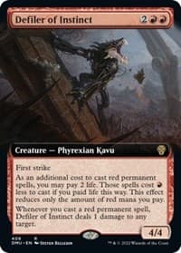 Defiler of Instinct (Extended Art) - Dominaria United - Magic: The Gathering card