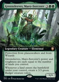 Greensleeves, Maro-Sorcerer (Extended Art) - Commander: Dominaria United - Magic: The Gathering card