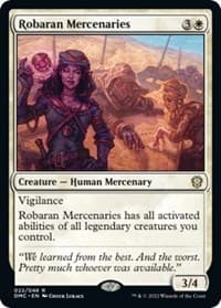 Robaran Mercenaries - Commander: Dominaria United - Magic: The Gathering card