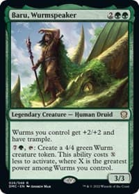 Baru, Wurmspeaker - Commander: Dominaria United - Magic: The Gathering card