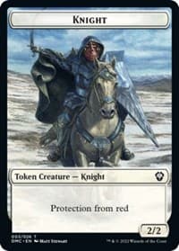 Knight Token - Commander: Dominaria United - Magic: The Gathering card