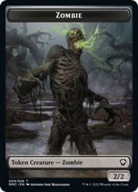 Zombie Token - Commander: Dominaria United - Magic: The Gathering card
