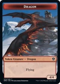 Dragon Token - Dominaria United - Magic: The Gathering card