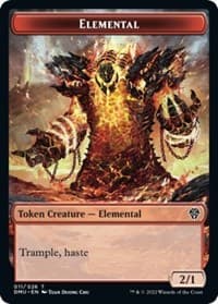 Elemental Token - Dominaria United - Magic: The Gathering card