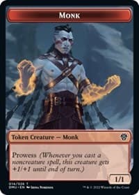Monk Token - Dominaria United - Magic: The Gathering card