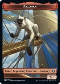 Ragavan // Treasure Double-Sided Token - Commander: Dominaria United - Magic: The Gathering card