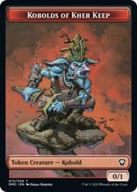 Kobolds of Kher Keep Token - Commander: Dominaria United - Magic: The Gathering card