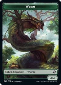 Wurm Token - Commander: Dominaria United - Magic: The Gathering card