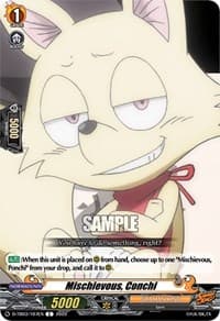 Mischievous, Conchi - D-TB03: Shaman King - Cardfight Vanguard card