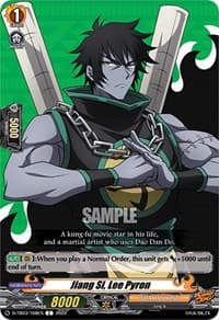 Jiang Si, Lee Pyron - D-TB03: Shaman King - Cardfight Vanguard card