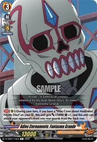 Adios Eternamente, Fantasma Grande - D-TB03: Shaman King - Cardfight Vanguard card