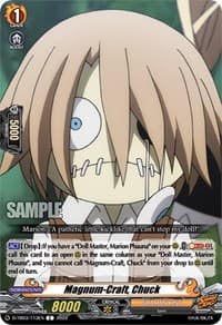 Magnum-Craft, Chuck - D-TB03: Shaman King - Cardfight Vanguard card