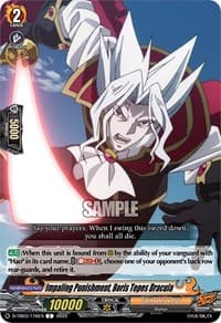 Impaling Punishment, Boris Tepes Dracula - D-TB03: Shaman King - Cardfight Vanguard card
