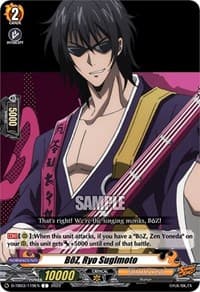 BoZ, Ryo Sugimoto - D-TB03: Shaman King - Cardfight Vanguard card