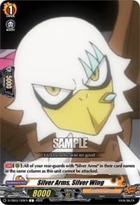Silver Arms, Silver Wing - D-TB03: Shaman King - Cardfight Vanguard card
