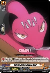 Silver Arms, Silver Rod - D-TB03: Shaman King - Cardfight Vanguard card