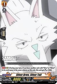 Silver Arms, Silver Tail - D-TB03: Shaman King - Cardfight Vanguard card