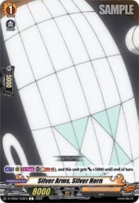 Silver Arms, Silver Horn - D-TB03: Shaman King - Cardfight Vanguard card