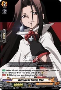 Merciless Smile, Hao - D-TB03: Shaman King - Cardfight Vanguard card