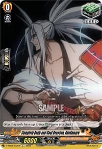 Complete Body-and-Soul Devotion, Amidamaru - D-TB03: Shaman King - Cardfight Vanguard card