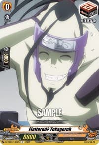 Flattered? Tokageroh - D-TB03: Shaman King - Cardfight Vanguard card