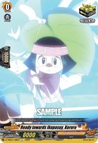 Ready towards Ikupasuy, Kororo - D-TB03: Shaman King - Cardfight Vanguard card