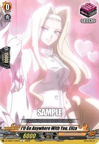 I'll Go Anywhere With You, Eliza - D-TB03: Shaman King - Cardfight Vanguard card
