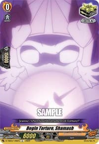 Begin Torture, Shamash - D-TB03: Shaman King - Cardfight Vanguard card