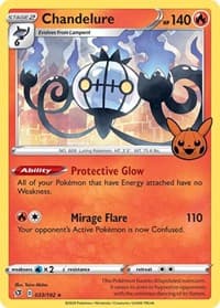 Chandelure - Trick or Trade BOOster Bundle - Pokemon card