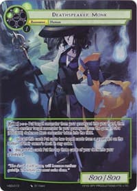 Deathspeaker Monk (Full Art) - Hero Cluster Starter Decks - Force of Will card