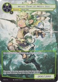 Mumu Tribe of Misty Isle (Full Art) - Hero Cluster Starter Decks - Force of Will card