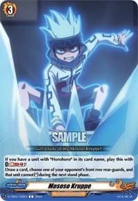 Mososo Kruppe - D-TB03: Shaman King - Cardfight Vanguard card