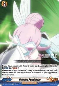 Homing Pendulum - D-TB03: Shaman King - Cardfight Vanguard card