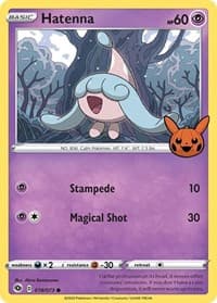 Hatenna - Trick or Trade BOOster Bundle - Pokemon card