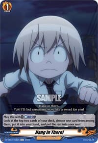 Hang in There! - D-TB03: Shaman King - Cardfight Vanguard card