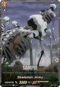 Skeleton Army Token - D-TB03: Shaman King - Cardfight Vanguard card