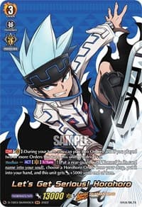 Let's Get Serious! Horohoro (SKR) - D-TB03: Shaman King - Cardfight Vanguard card