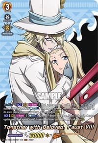 Together with Beloved, Faust VIII (SKR) - D-TB03: Shaman King - Cardfight Vanguard card