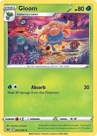 Gloom - SWSH11: Lost Origin - Pokemon card