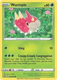Wurmple - SWSH11: Lost Origin - Pokemon card