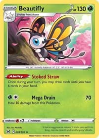 Beautifly - SWSH11: Lost Origin - Pokemon card